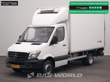 Zakelijke Lease |  Mercedes-Benz Sprinter 516 CDI Laadklep Z, Stof, Gebruikt, Euro 6, Wit