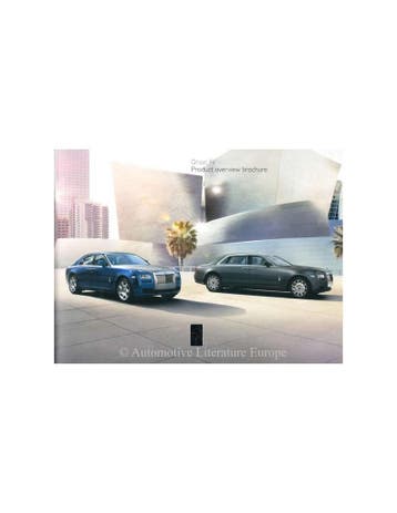 2014 ROLLS ROYCE GHOST BROCHURE ENGELS, Nieuw, Author