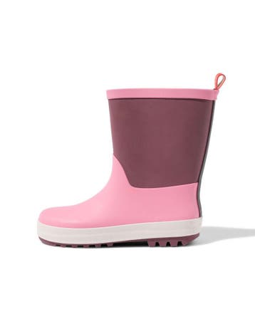 HEMA Kinderregenlaars kleurblokken roze roze, Verzenden, Nieuw