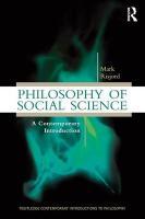 Philosophy of Social Science 9780415898256, Boeken, Verzenden, Zo goed als nieuw