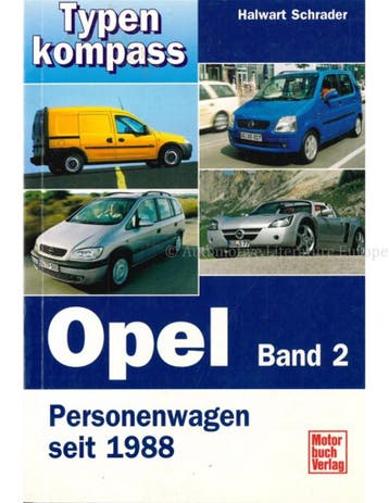 TYPEN KOMPASS, OPEL PERSONENWAGEN SEIT 1945 (BAND 2), Boeken, Auto's | Boeken, Nieuw, Opel, Author