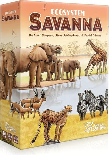 Ecosystem: Savanna | Genius Games - Kaartspellen, Verzenden, Nieuw