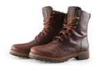 Panama Jack Veterboots in maat 41 Bruin, Kleding | Dames, Schoenen, Bruin, Verzenden, Overige typen, Zo goed als nieuw