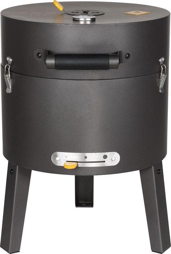 Boretti - Tonello houtskoolbarbecue - BBQ - ø 37 cm - Zwart, Tuin en Terras, Houtskoolbarbecues, Nieuw, Verzenden