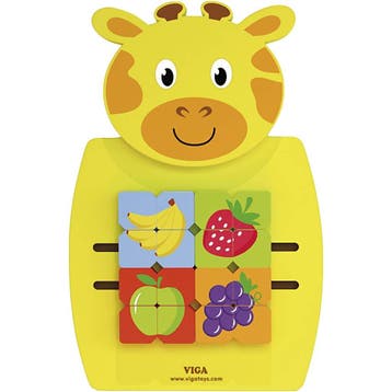 VIGA Activiteitenboard, Giraf, afm 36x55x3,5 cm, 1 stuk, Nieuw