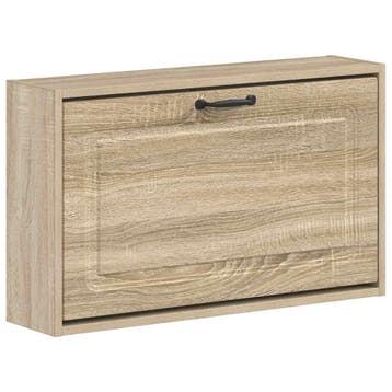 vidaXL Wandgemonteerde Schoenkast UTRECHT 71 x 17 x 43 cm, Verzenden, Nieuw