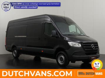 Mercedes-Benz Sprinter 315CDi Bestelbus 2022 L3 H2 Diesel, Euro 6, Zwart, Mercedes-Benz, Nieuw