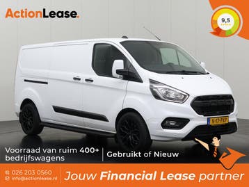 Ford Transit Custom Bestelbus L2 H1 2022 Diesel, Zwart, Wit, Nieuw, Transit