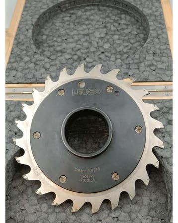 Leuco groefzaagblad met opnameflens 212x4/3x60, Ophalen