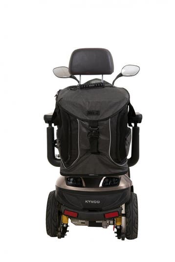 Torba Go luxe rugzak voor rolstoel en scootmobiel grijs zwar, Diversen, Ophalen of Verzenden, Nieuw