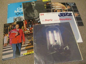 Stanley Clarke, Ronnie Fraser, Miles Davis, Joe Venuti - 6x, Nieuw in verpakking