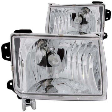 ANZO 1998-2000 Nissan Frontier Crystal Headlights Chrome, Ophalen of Verzenden, Nieuw