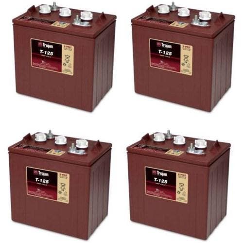 4 X Trojan T125 Accu, Auto diversen, Onderhoudsmiddelen, Verzenden