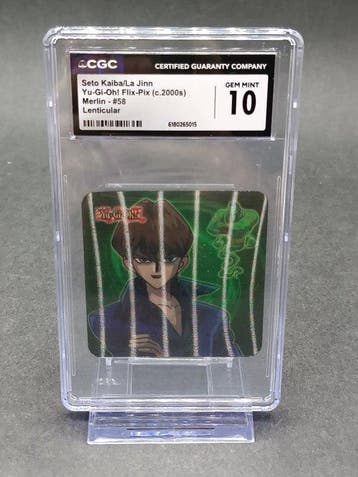 Konami Yu-Gi-Oh! Flix-Pix 2000 Merlin #58 Seto Kaiba / La, Nieuw