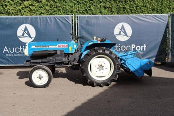Veiling: Minitractor Mitsubishi D2050 Diesel 20pk Met Grondf, Gebruikt, Tot 2500, Tot 80 Pk, Ophalen