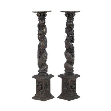Barok stijl Kolom (2) - circa 1800