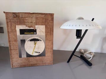 Philips - Louis Kalff - Lamp (2) - Decora (Z-lamp) - Gelakt, Antiek en Kunst