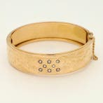 Armband - 18 karaat Geel goud - Parel, Sieraden, Tassen en Uiterlijk, Armbanden, Nieuw