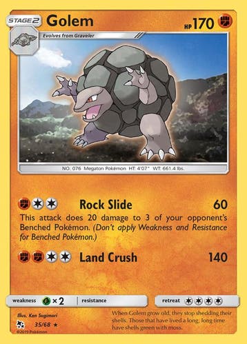 Golem 35/68Hidden Fates, Ophalen of Verzenden, Nieuw, Losse kaart, Foil