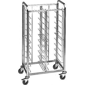 RVS Dienbladenwagen | 20 dienbladen | 94x63,5x167,8 cm B.PRO, Verzenden, Nieuw in verpakking