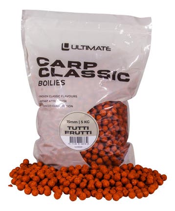 Ultimate Carp Classic Boilies 15mm 5kg - Tutti Frutti, Watersport en Boten, Verzenden, Nieuw, Overige typen