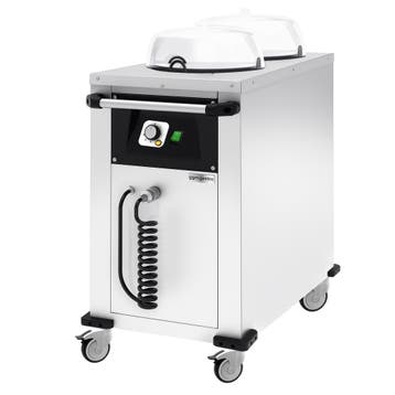 GGM Gastro | Bordenwarmer - verwarmd - 2kW - verrijdbaar - |, Huis en Inrichting, Keuken | Servies, Verzenden, Nieuw, Bord(en)