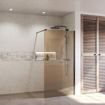 BWS Inloopdouche Pro Line | Brons Glas | Alle Maten | 8mm, Ophalen of Verzenden, Nieuw, Douche