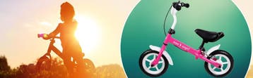 Easy Angel Loopfiets Roze (Kinderfietsen, Speelgoed), Verzenden, Nieuw