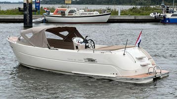 Primeur 705 Tender met Suzuki 30 pk | Open Doorloop ! |, Nieuw, Polyester, Benzine, Binnenboordmotor