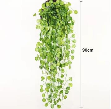 Kunstplant Wijnstok 90 cm – Hangende Klimop Decoratie, Huis en Inrichting, Verzenden, Nieuw
