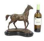 sculptuur, Paard - 27 cm - Marmer, Brons, Huis en Inrichting, Nieuw
