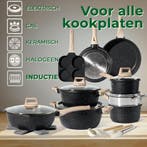 2dekans | Just Perfecto Pannenset - 21-delig - Antiaanbak -, Ophalen of Verzenden, Gebruikt
