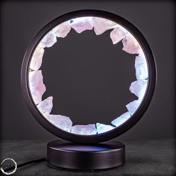 Ring van het Licht – Magische rozenkwartslamp voor harmonie