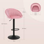 24goodz Barkruk - Ergonomisch en Comfortabel - In hoogte ver, Huis en Inrichting, Barkrukken, Verzenden, Nieuw