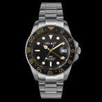 Ublast - Automatic Diver GMT - 20 ATM - UBDGM40BKG - Heren -, Nieuw
