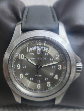 Hamilton - Khaki Field - Zonder minimumprijs - Heren -, Nieuw