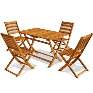 Tuinset Sydney 5-delig Acaciahout FSC®-gecertificeerd, Tuin en Terras, Tuinsets en Loungesets, Verzenden, Nieuw