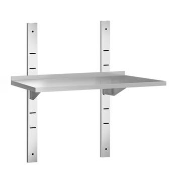 GGM Gastro | RVS wandplank PREMIUM - 600x300mm | WBK63 |, Verzenden, Nieuw in verpakking, RVS Meubilair