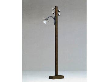 POLA 330970 SET 2x Holzmastlampe mit Auslegerleuchte, Ophalen of Verzenden, Nieuw