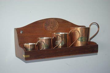 Maritieme objecten - Vernikkeld messing, Antiek en Kunst
