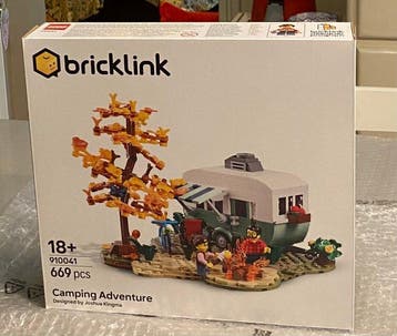 Lego Set - 910041 - BrickLink Designer Program - Camping, Kinderen en Baby's, Speelgoed | Duplo en Lego, Nieuw