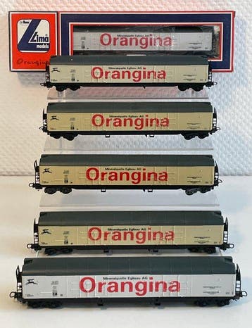 Lima H0 - 3196 - Modeltrein goederenwagonset (6) - 1,5 meter, Nieuw