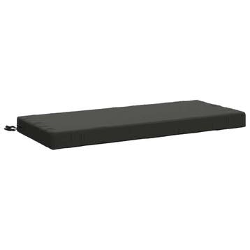 vidaXL Bankkussen SOEST 100% Polyester Antraciet 120 x 50 x, Huis en Inrichting, Woonaccessoires | Kussens, Verzenden, Nieuw