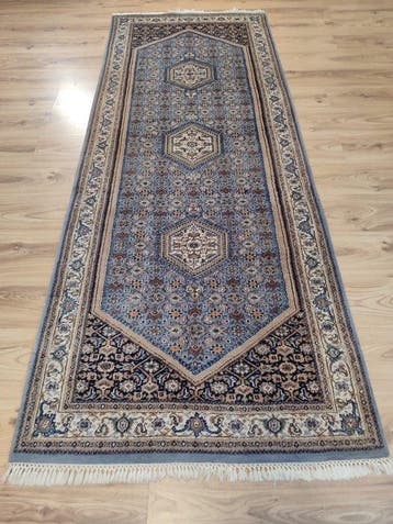 Bidjar - Vloerkleed - 2.6 m - 1 m - Herati Runner Design, Nieuw