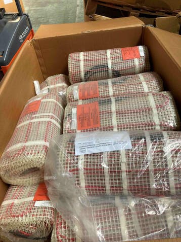 Elektr.vloerverwarming 1 t/m 26M2. Magnum/Radson VANAF €29,=, Doe-het-zelf en Verbouw, Verwarming en Radiatoren, Ophalen, Minder dan 30 cm