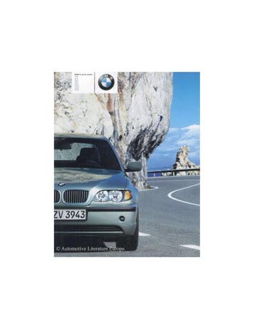 2001 BMW 3 SERIE SEDAN BROCHURE NEDERLANDS, Nieuw, BMW, Author