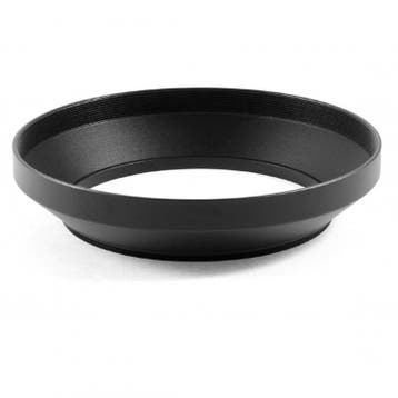 52mm Aluminium Groothoek Zonnekap / Wide Angle Lenshood, Nieuw