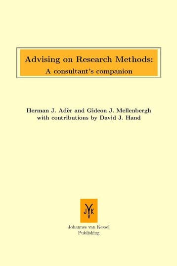 Advising On Research Methods | Nieuw, Ophalen of Verzenden, Nieuw, Herman Adèr; Gideon J. Mellenbergh; David Hand