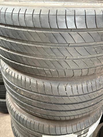 4x 	MICHELIN	225/45 YR17  MI PRIMACY 4+  incl. montage, Auto-onderdelen, Banden en Velgen, Gebruikt, 17 inch, Band(en), Personenwagen