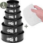 2dekans | COOCK 6-delige Bakvorm Set - Springvorm -, Ophalen of Verzenden